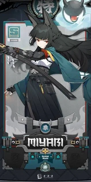 Miyabi. Chief of the elite Void Hunters.