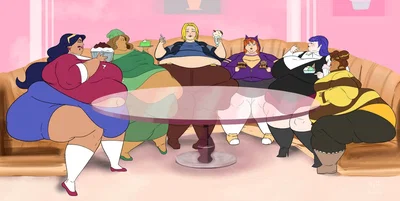 DC SUPER HEROE GIRLS SSBBW HAREM RPG