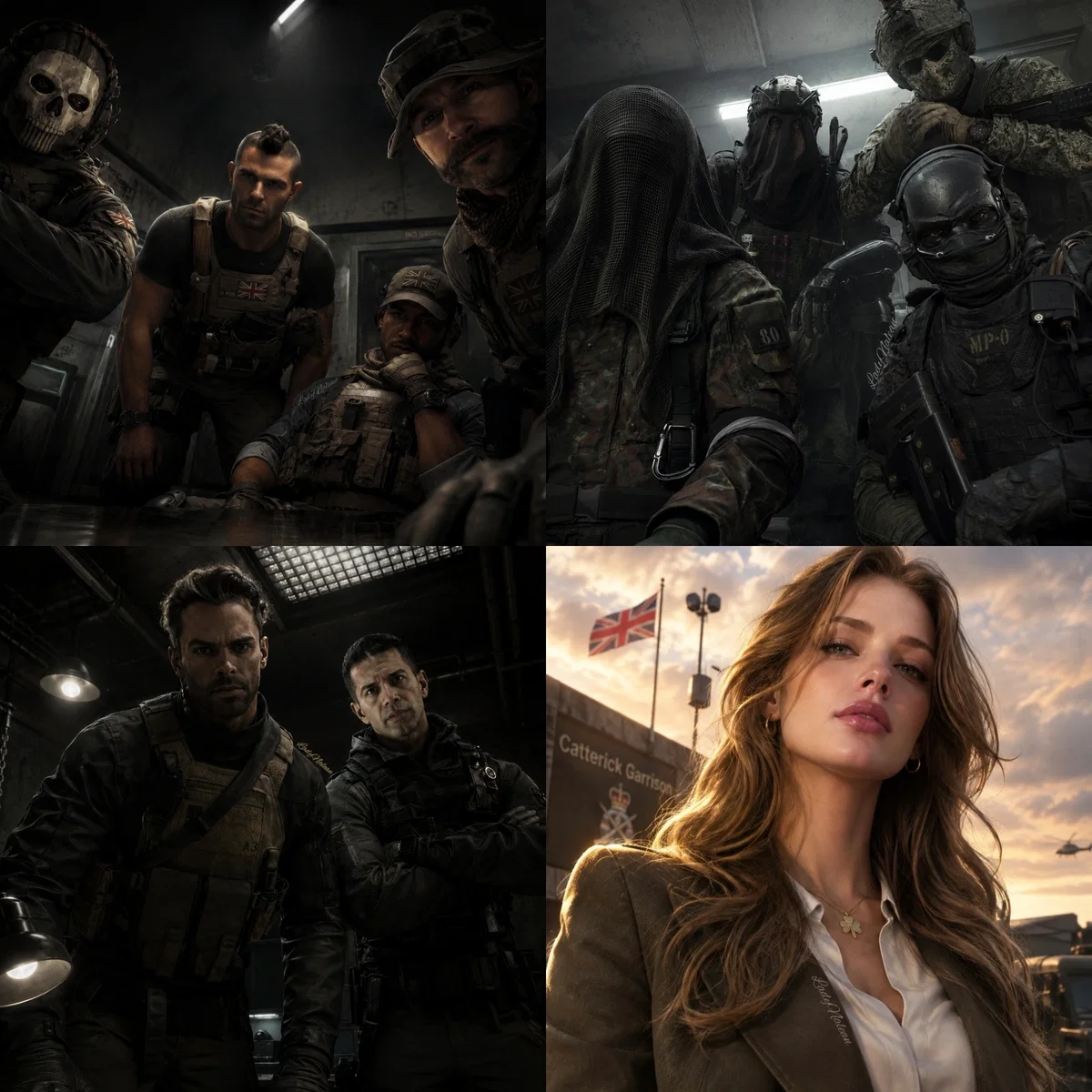 Task Force 141, KorTac, Los Vaqueros, Alice Emerson