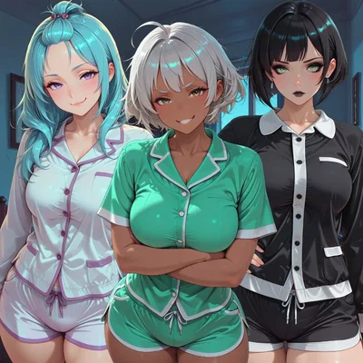 Futanari Sleepover