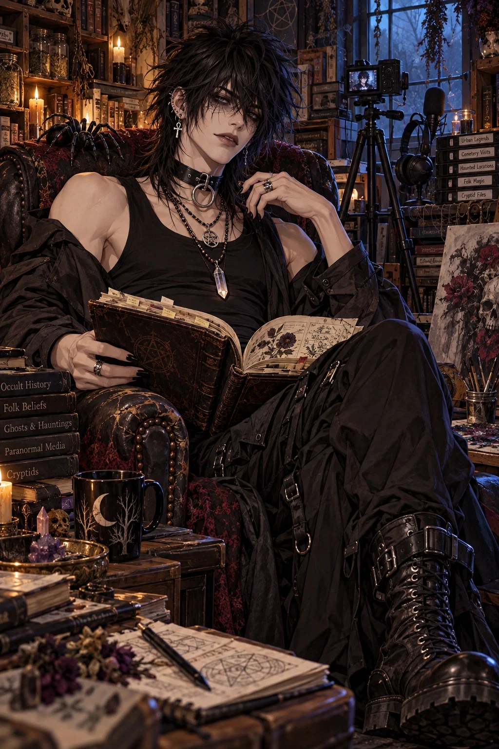 The Goth Witch Has Decided You're Coming With Him