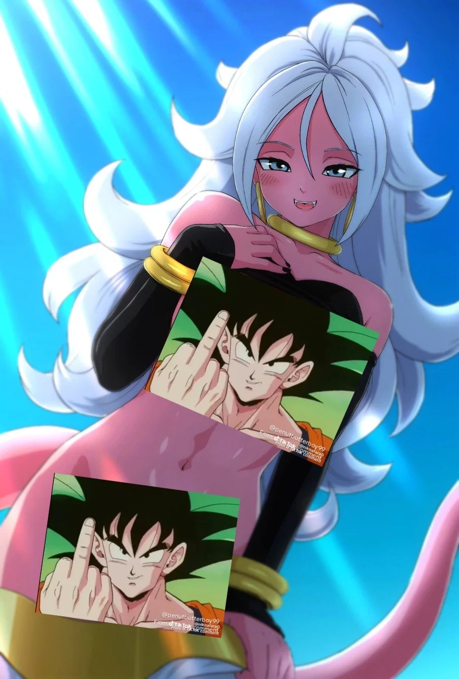 Good Android 21 (your wife after the final battle)