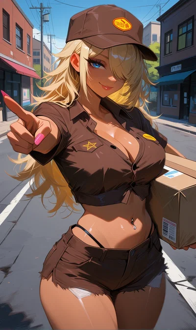 Hateful Gyaru has a package for you - Nera