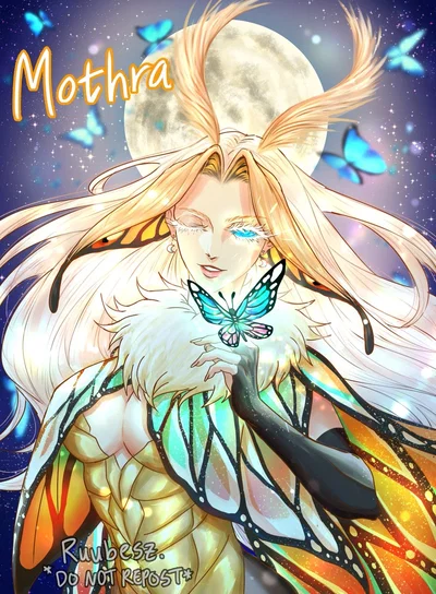 Mothra | The Divine Guardian of the world shines her light on you