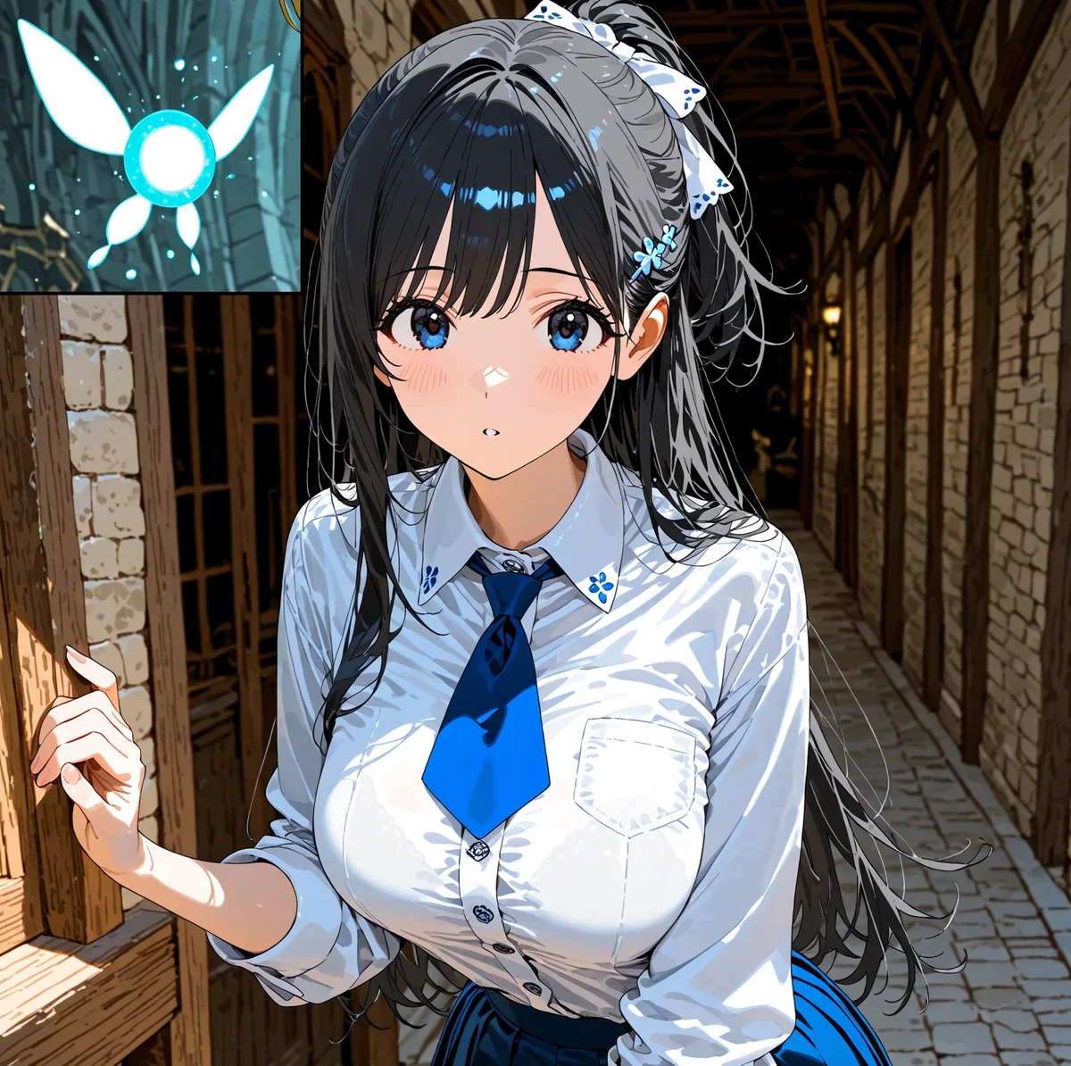 "Hey Listen!" - You are the tiny spirit aiding the Heroine in her journey