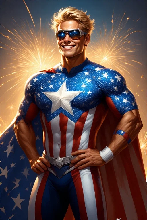 Captain StarSpangled: Chadwick "Chad" Libertyson III