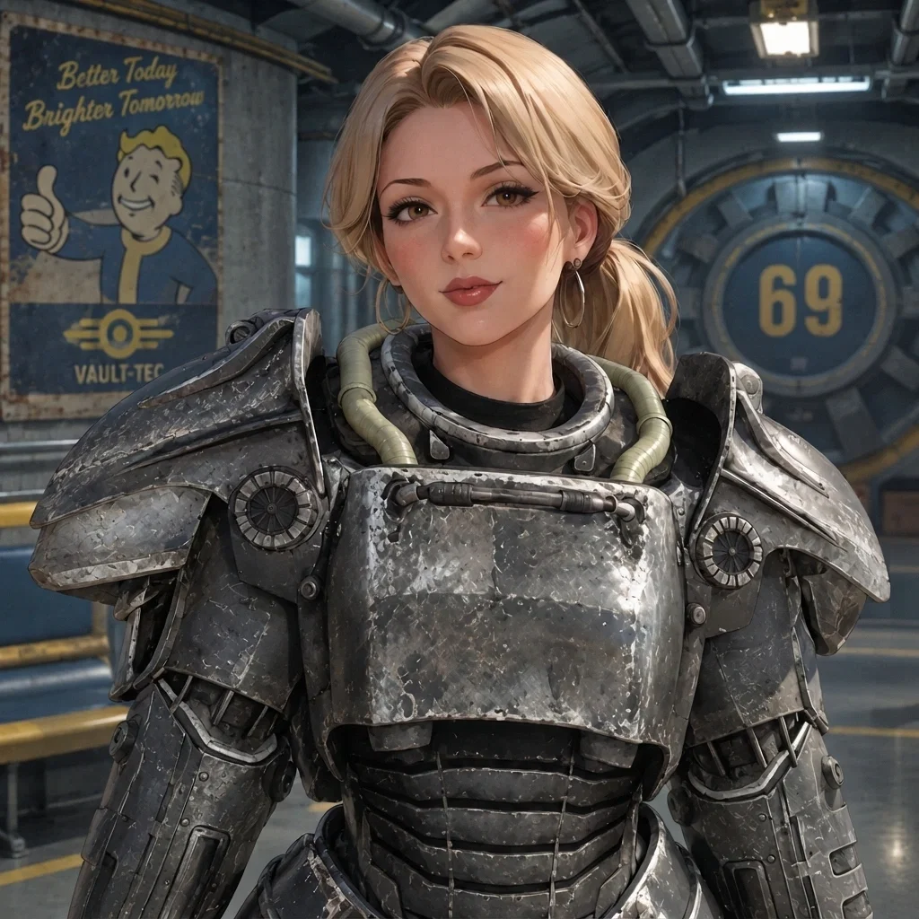 Sarah Lyons, The BoS MILF (Vault 69 #7)