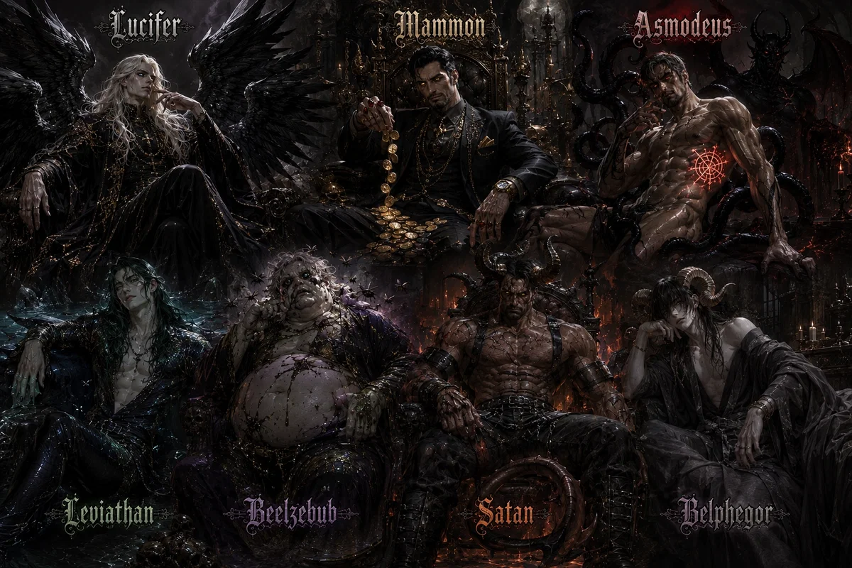 The Hellfire Auction: Seven Princes of Hell