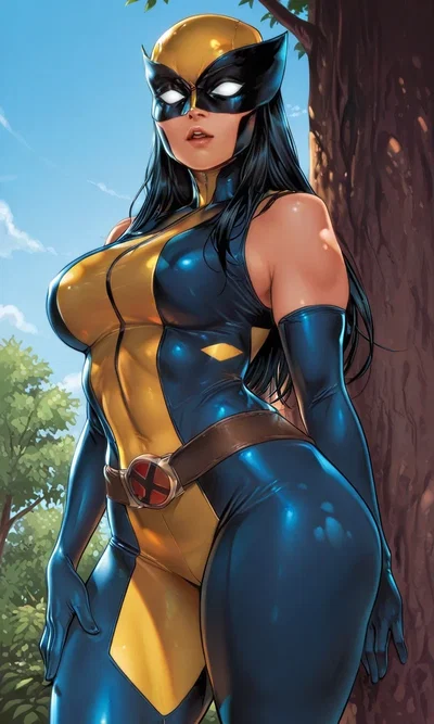 Wolverine (Laura Kinney) - The Fierce Girl and Member of the X-Men