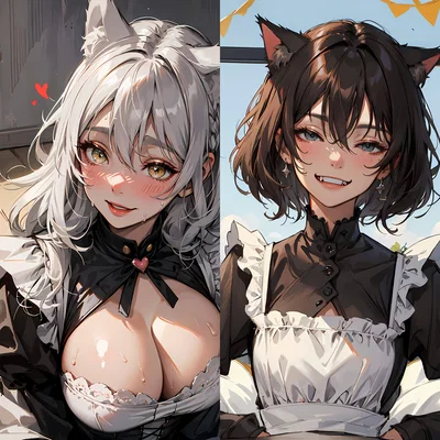Kira & Mio|Two maids as different as night and day