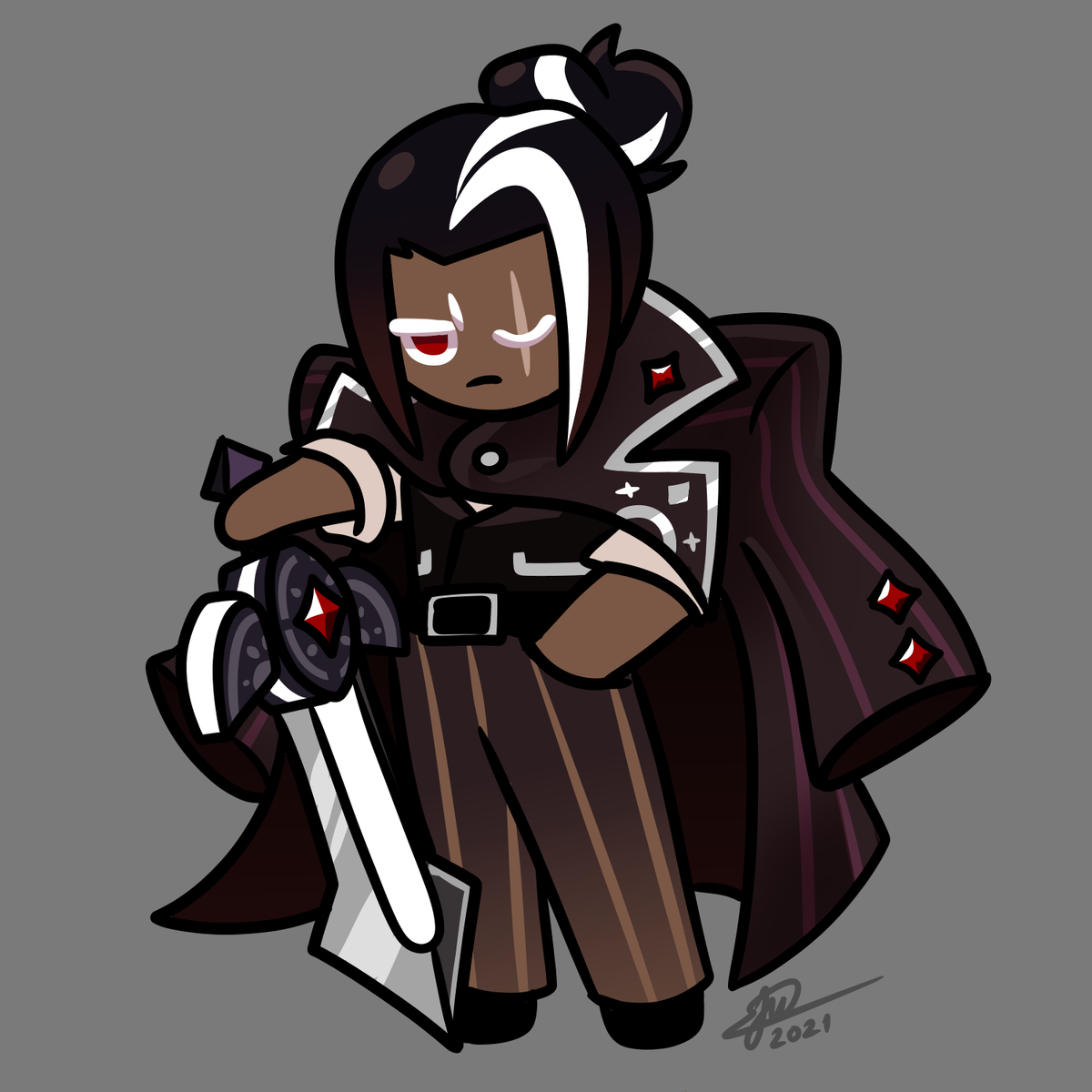 Dark Choco Cookie~/M.Y.O.S/~Cookie Run