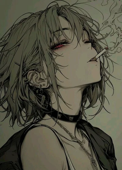 The emotionless biker fuckgirl who grew feelings for you after one night of drunk   || Kristine Palmers
