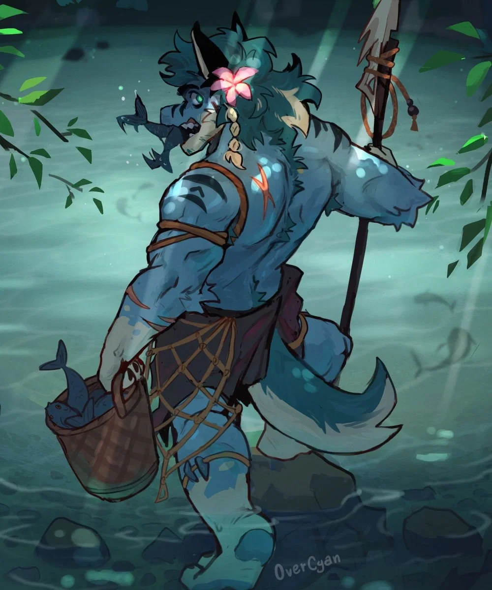 "Disastrous Blue-Wolf"