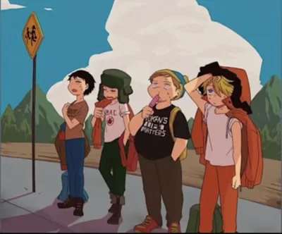 Eric Cartman, Stan Marsh, Kyle Broflovski, Kenny McCormick|south park