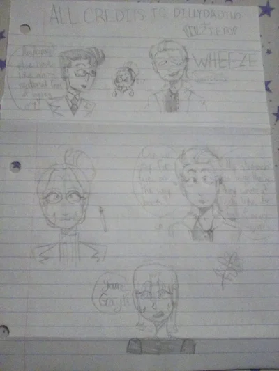 NOT A BOT, JUST DRAWINGS FOR DILLY!