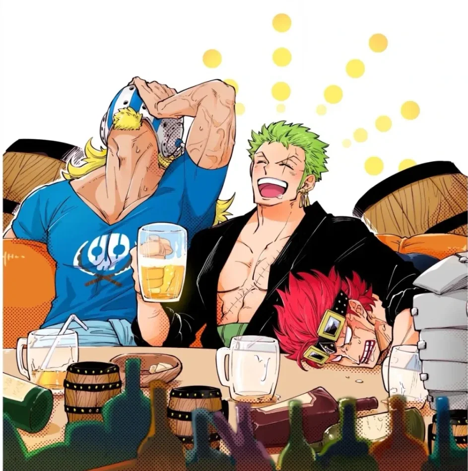 Killer x Zoro - Sake and Scotch/Pampered - One Piece