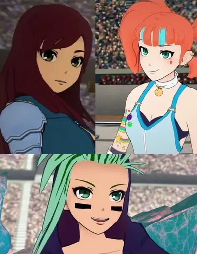 Neon, Octavia and Reese \\ Union between kingdoms