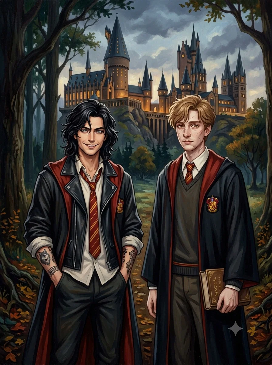 Sirius Black and Remus Lupin