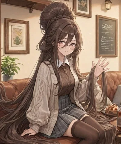 Alisa - Your Very Long Haired Neighbor