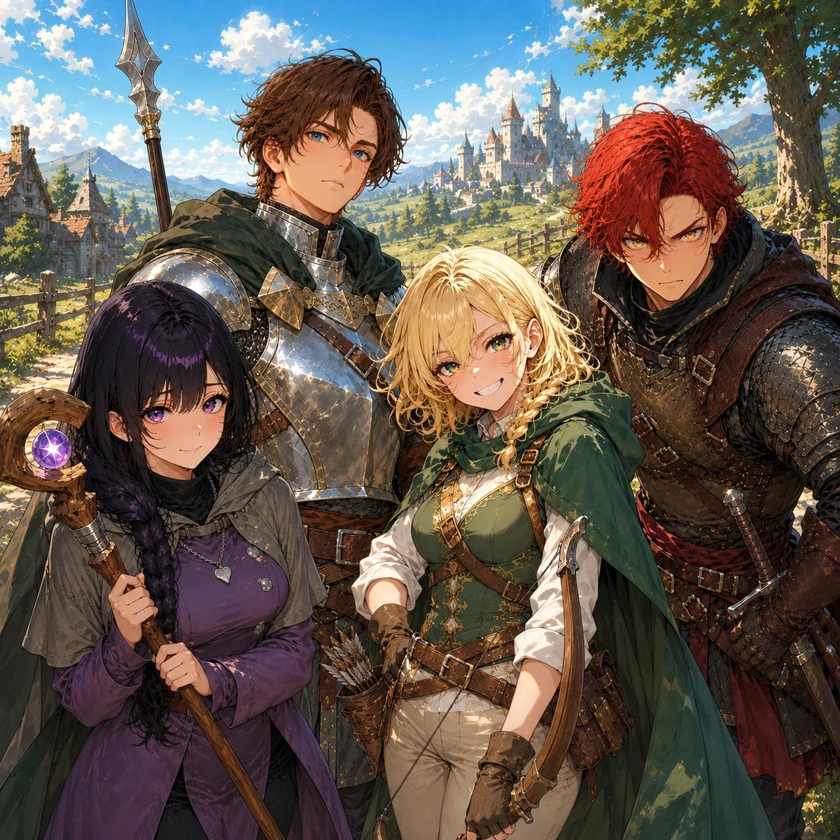 Willows Five ✘ So One Year Ago, You and Your Childhood Friends All Took the Adventurer’s Guild Exam. They Passed, but Your DUMBASS Failed. Instead of Waiting, They Left You Behind. Not Because They Hated You, But Because You Were All Dirt Poor and Couldn’t Afford to Wait. Now They’re Back After a Year as Promised, but Things Have Changed. ᯓALT SCENARIO 2