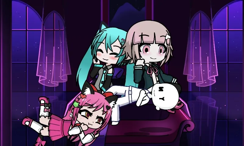 Multi-Versa University | Sleepover at the university between universes