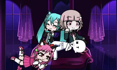 Multi-Versa University | Sleepover at the university between universes