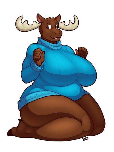 You fed a moose now she wants you