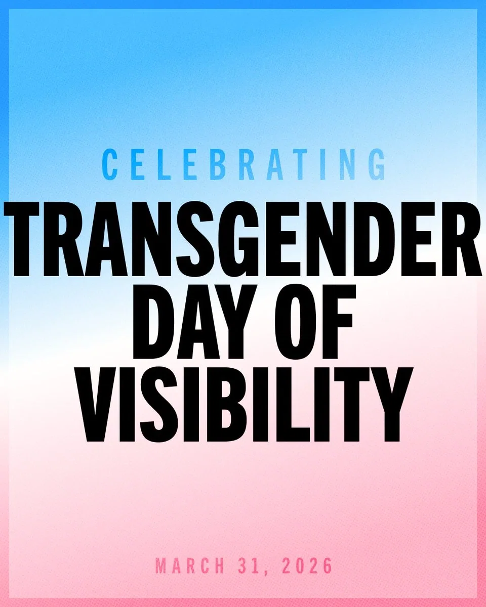 Happy Transgender Day of Visibility! 😁