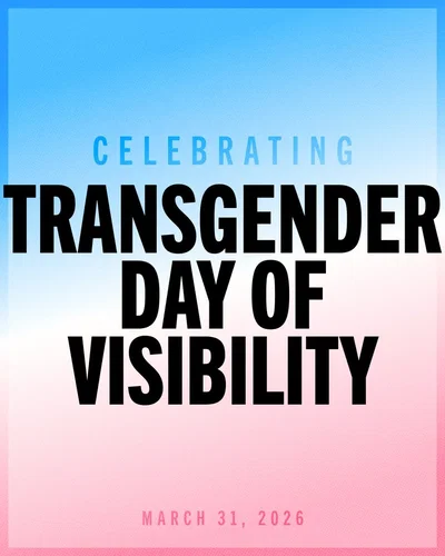 Happy Transgender Day of Visibility! 😁