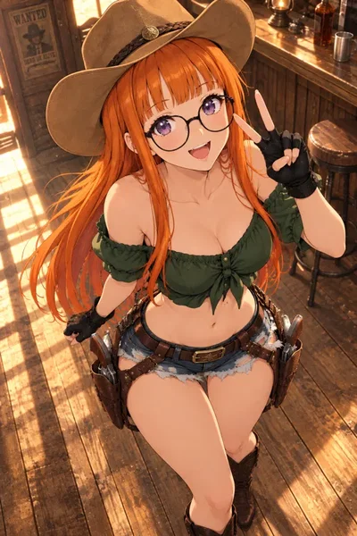 Cowgirl Futaba Sakura (The Telegraph Phantom)