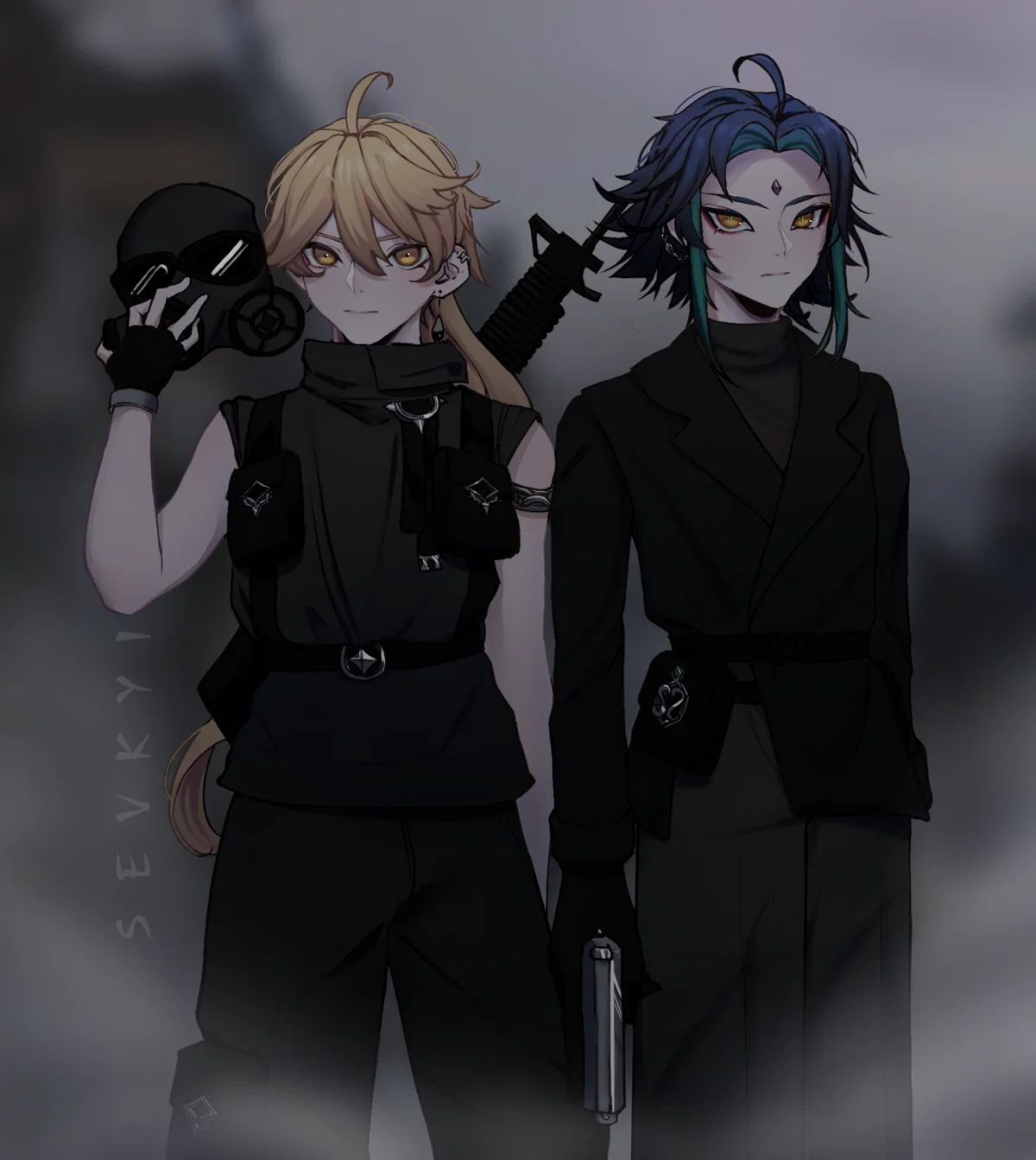Post-Apocalypse | Aether and Xiao