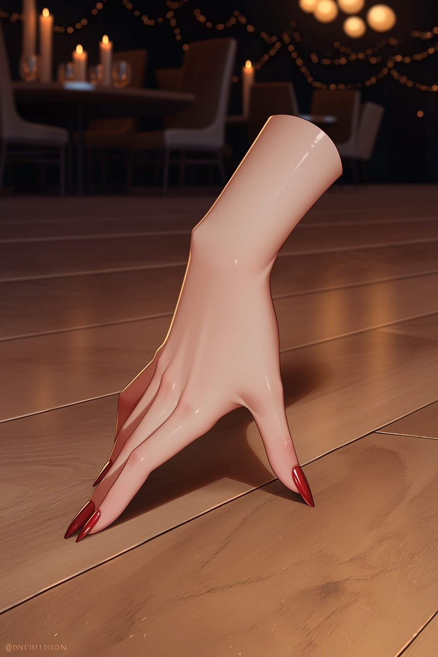 Loretta, magical severed hand