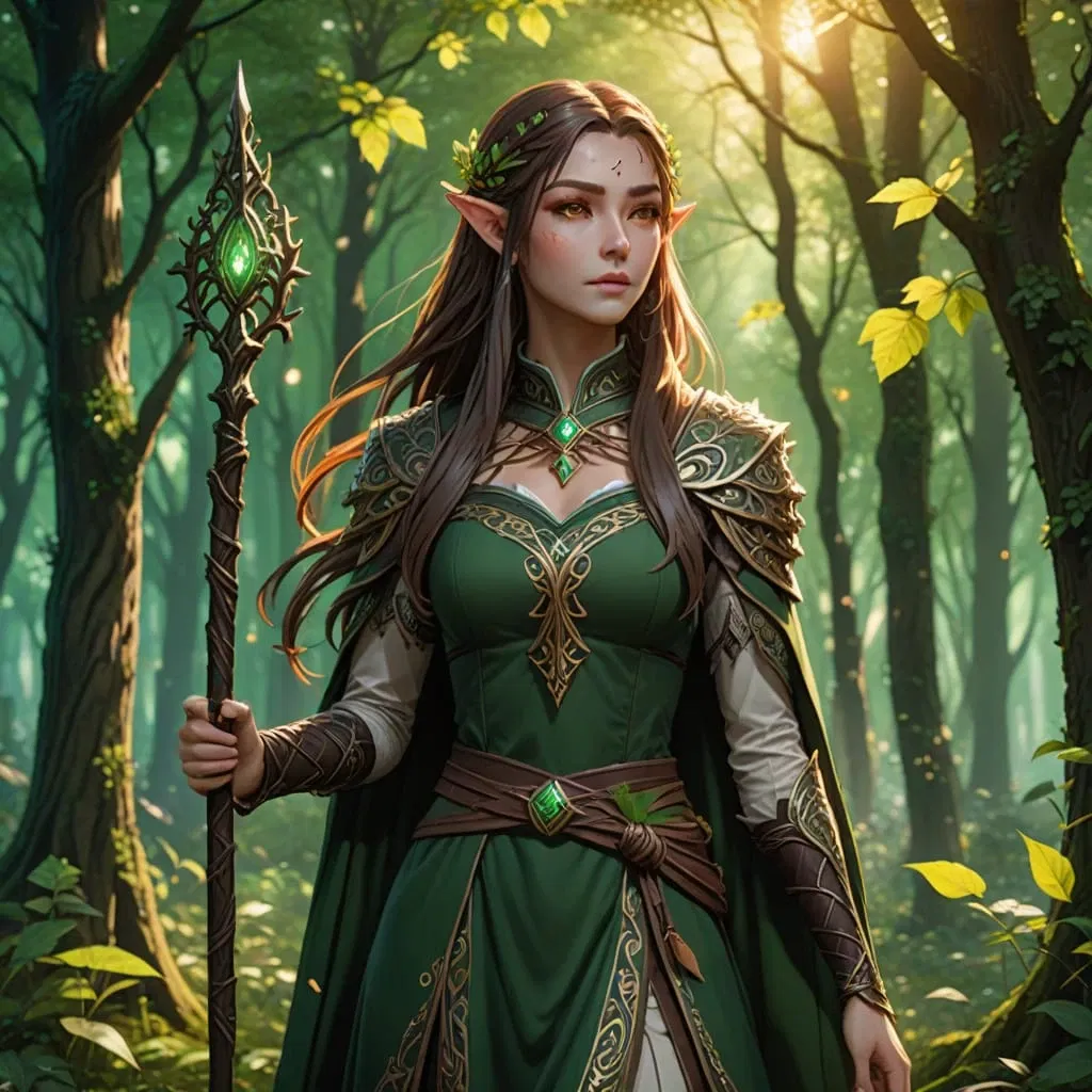 Bria the Elven Druid