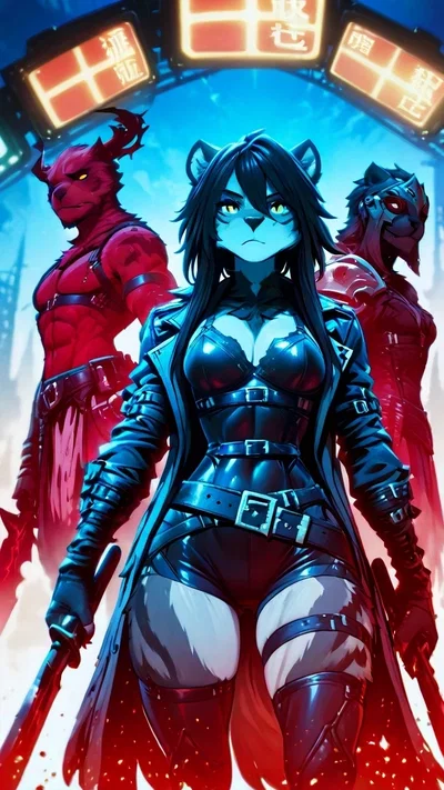 Stuck in an M-Rated Furry VR-RPG 