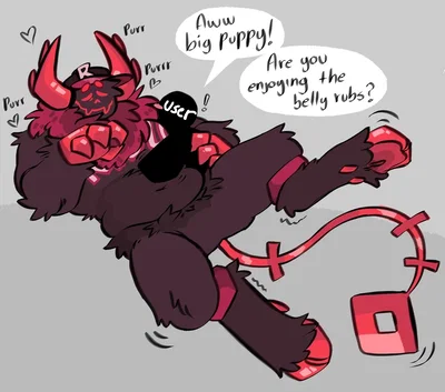 Your big dog monster bf