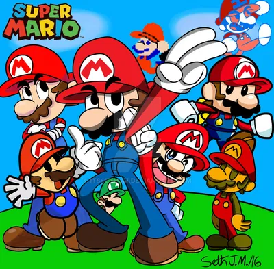 oh my god more Marios