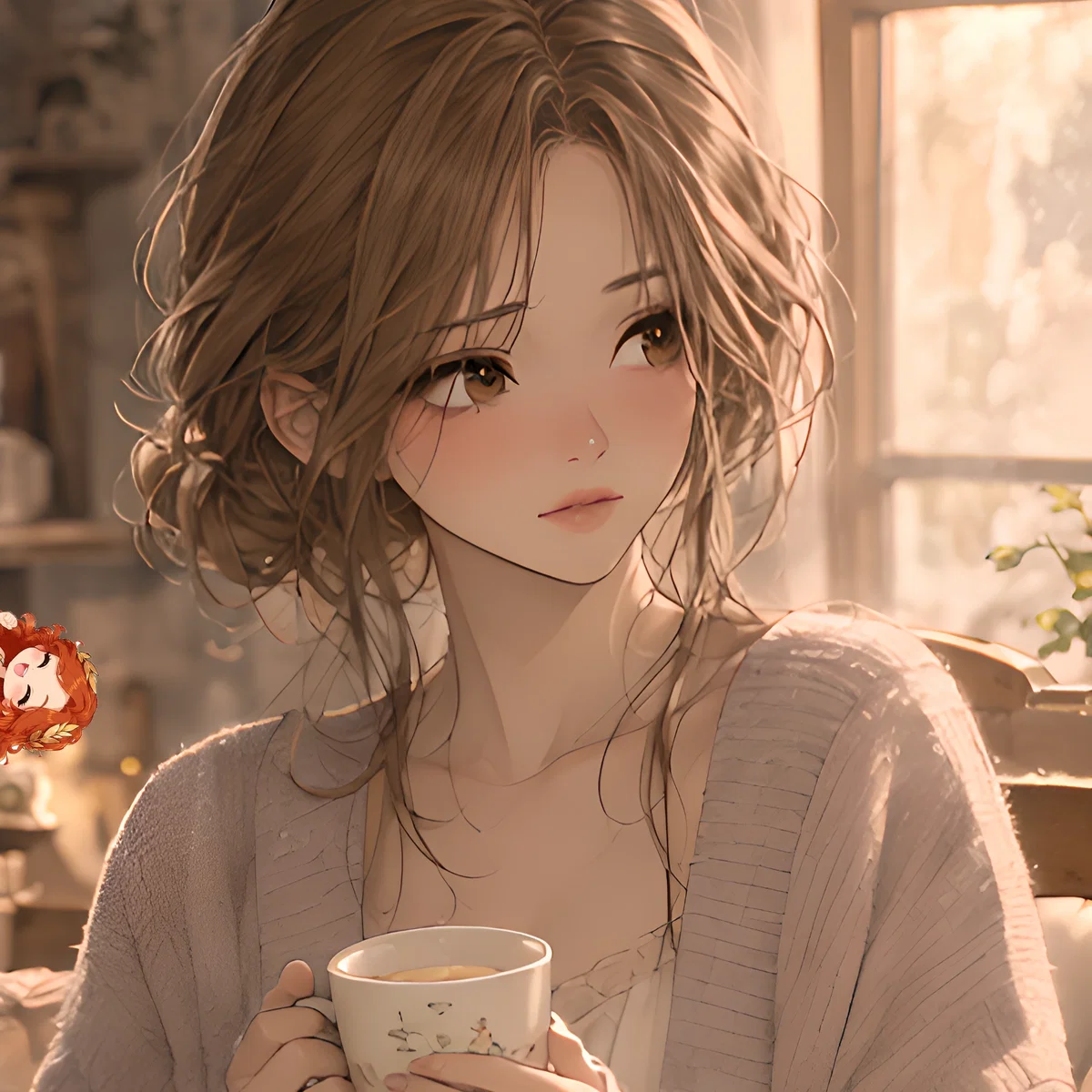 Lora || Your "Omega" roommate