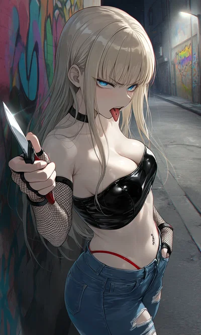 "Gimme your wallet, punk!" || Alisa Smirnova