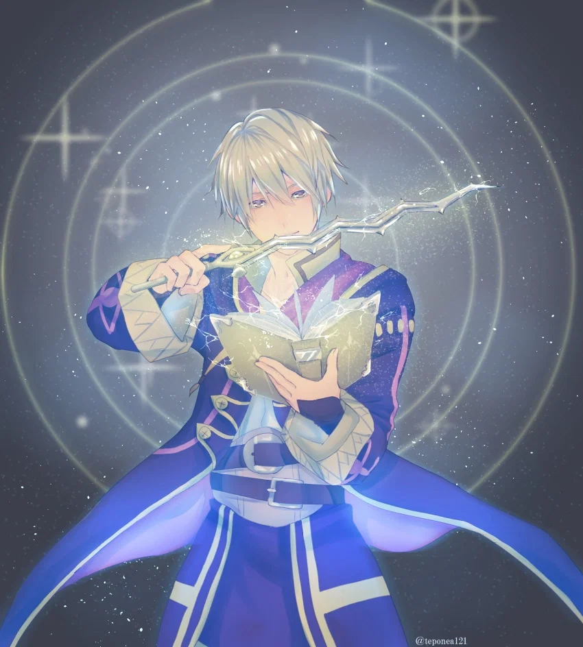 Master mage and cinnamon roll - Garrett