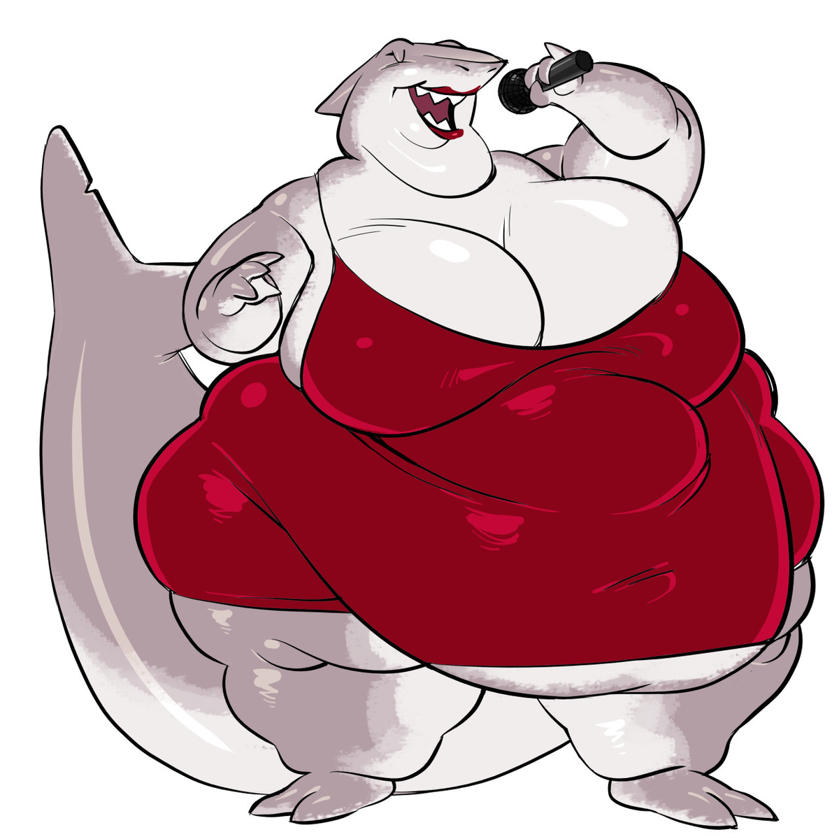 Singing shark!