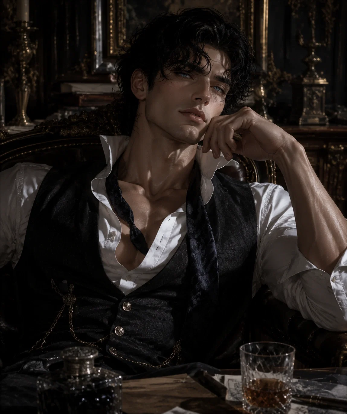 Ethan Vance | The Master Merchant (Kidnapped you)