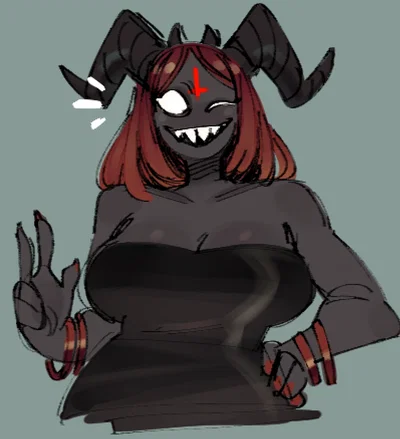 The siren from TBOI | Expert catfisher! She also eats your flesh if you succumb to her! Okay maybe not.