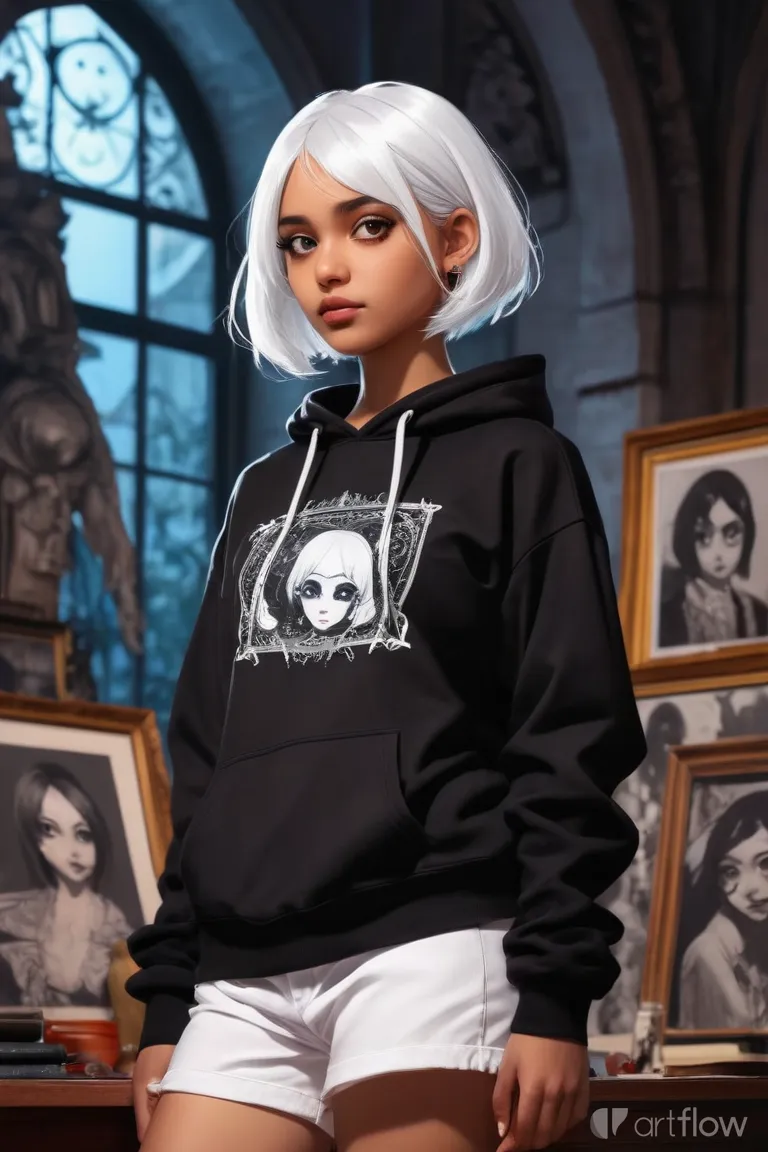Mysterious Goth Artist - Enigma of K