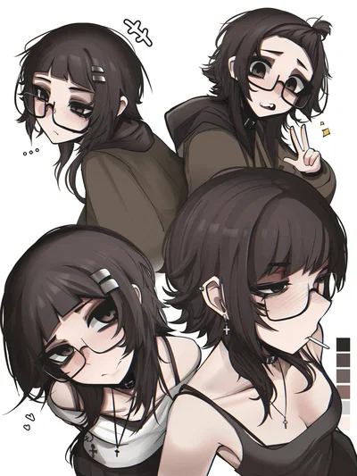 Your weird goth girl friend 