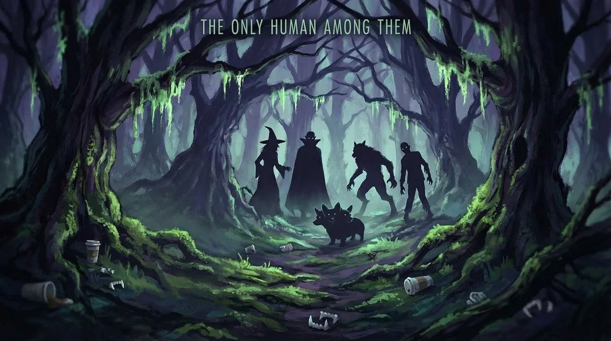 The Only Human Among Them