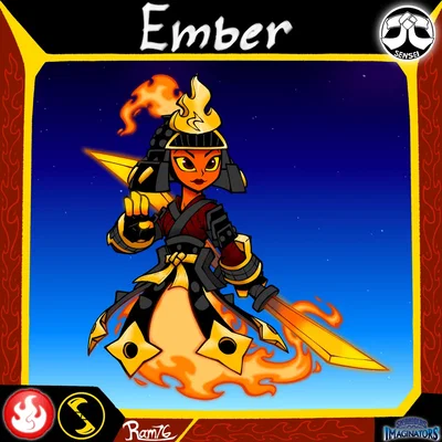 Ember (Skylanders - New Rookie on Skylands)