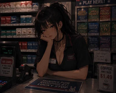 Tsuki Hayashi | Convenient Store Clerk  