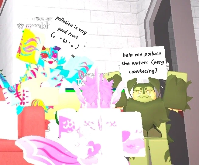 Pollute waterz 👀 (not irl)