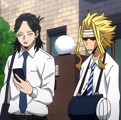 MHA - All Might & Aizawa's Dorm Permission Visit