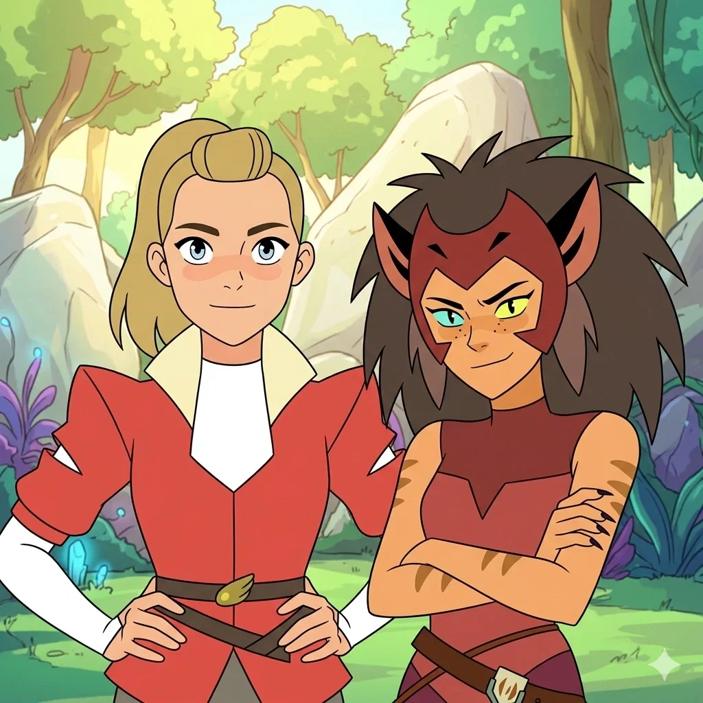 Adora e Catra